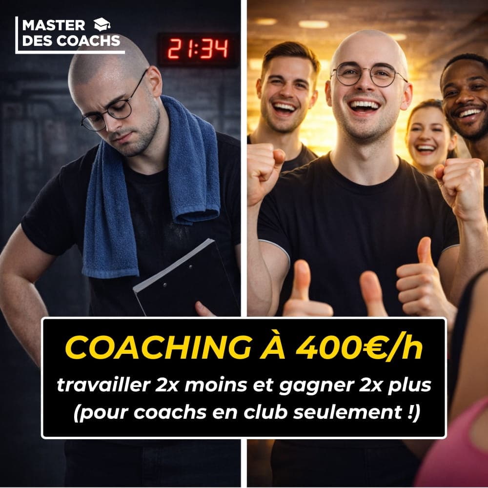 Coaching à 400€/h : travailler 2x moins et gagner 2x plus